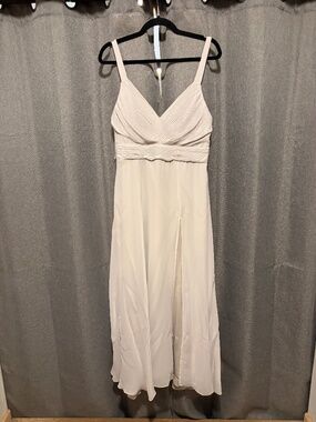 Birdy Grey Bridesmaid Deborah Dress - Chiffon - Almond